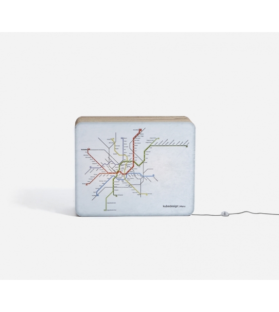 Metrò Kubedesign Lampada - Tavolino