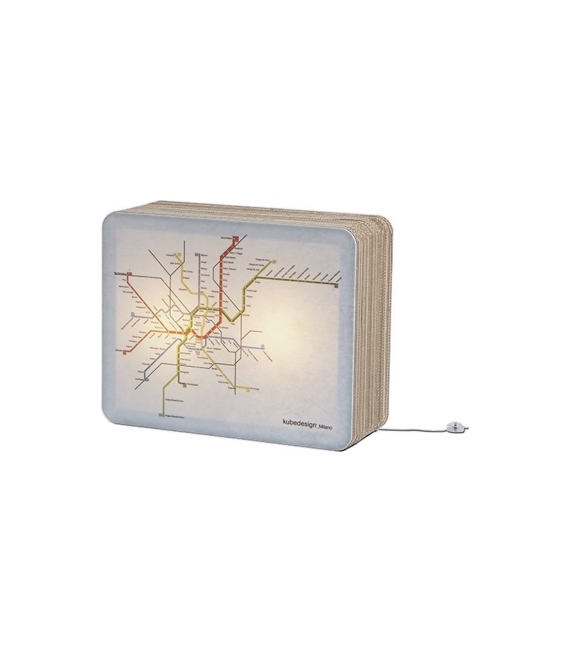 Metrò Kubedesign Lampada - Tavolino