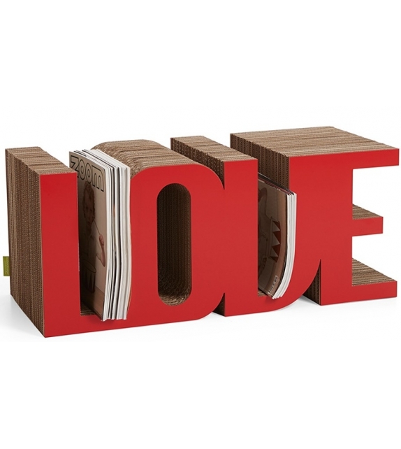 K-Love Kubedesign Klein Tisch / Zeitschriftenständer