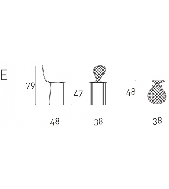 Family Chair E Living Divani Silla