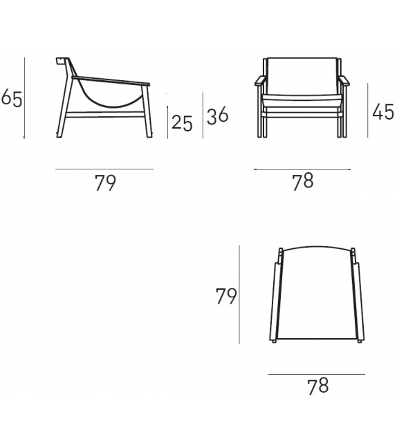 Sdraio Living Divani Armchair
