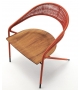 George's Living Divani Small Armchair In Rope