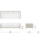 Mu Dedon Fester Sofa