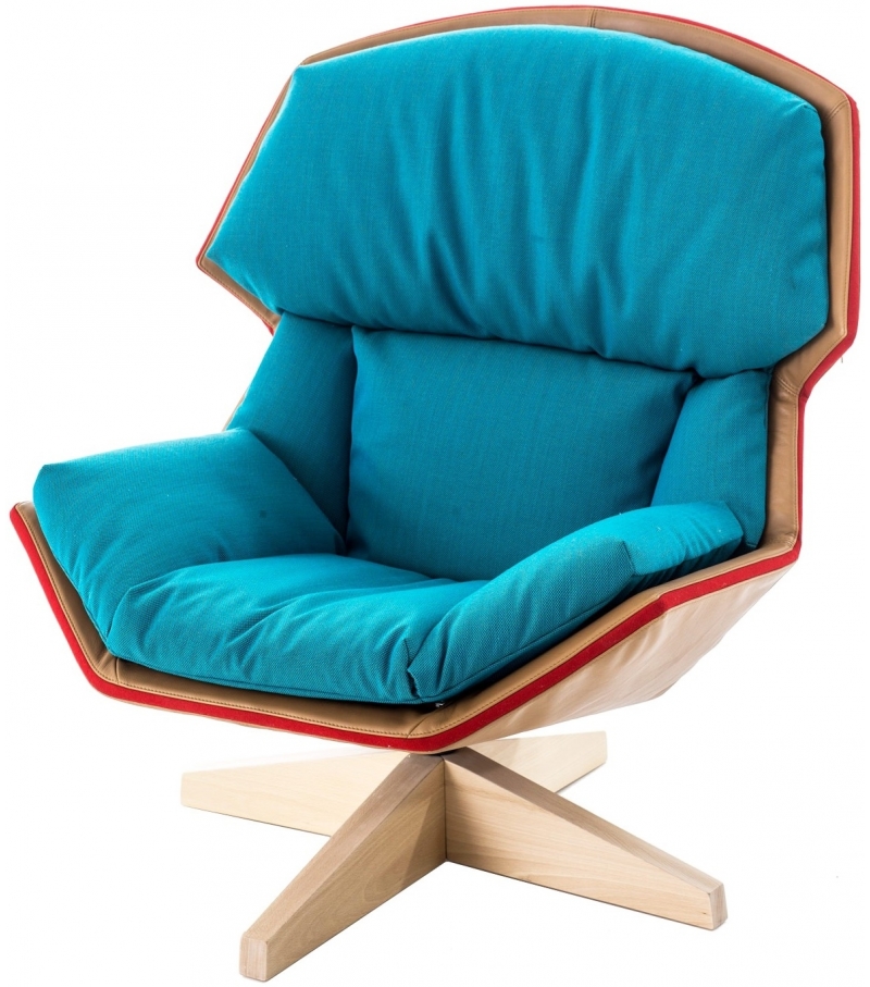 Clarissa Moroso Sessel mit Metallgestell