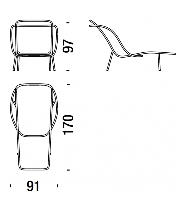 Imba Moroso Chaise Longue