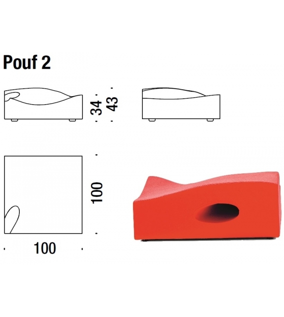 Misfits Moroso Sistema di Sedute