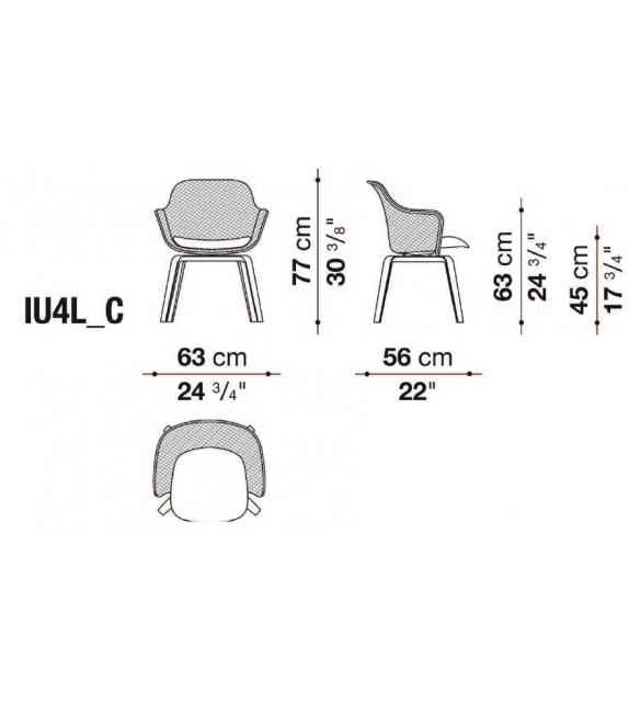 Iuta '14 B&B Italia Sedia