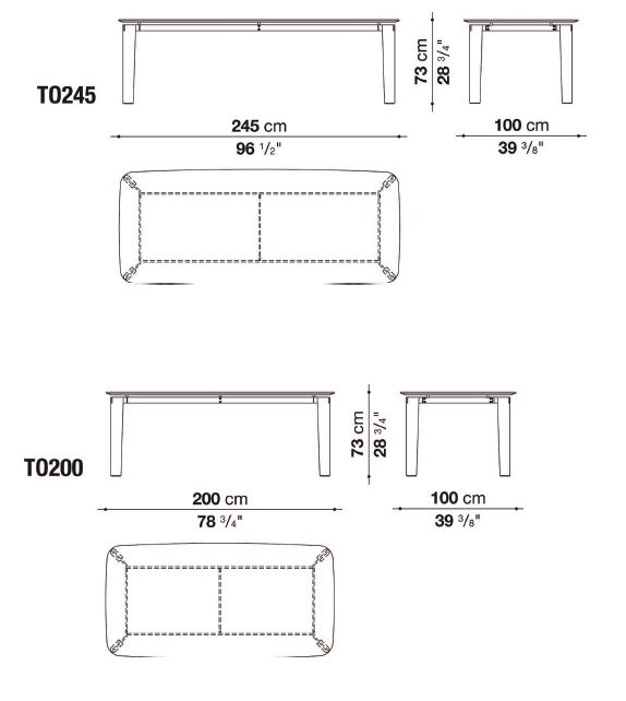 Oskar B&B Italia Table Avec Plateau En Verre