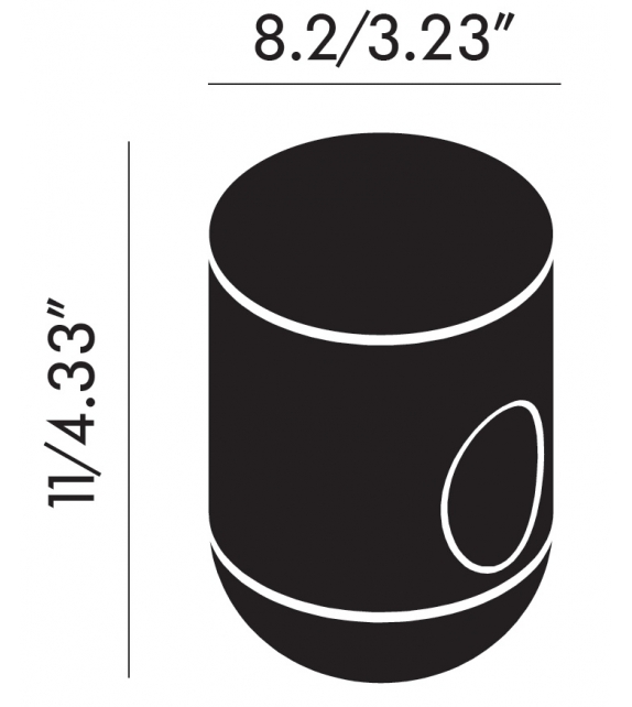 Plum Martini Tom Dixon Set von 2 Gläsern