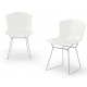 Bertoia Plastic Knoll Set von 2 Side Stühlen