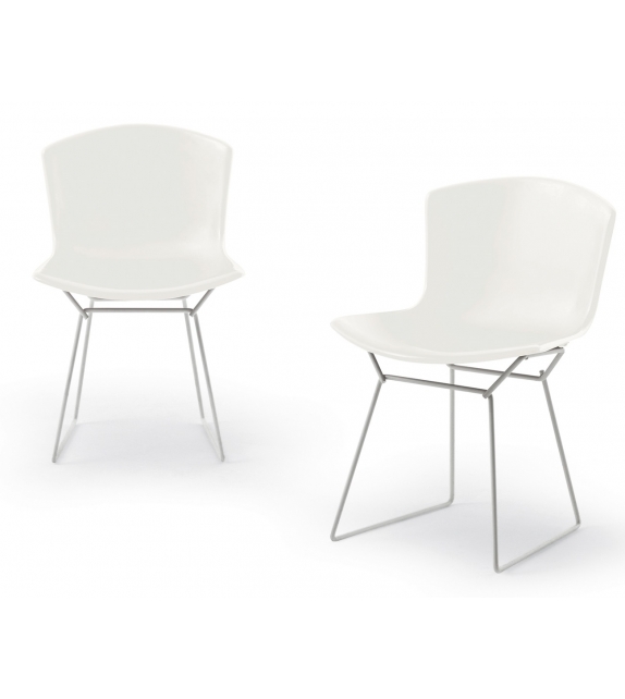 Bertoia Plastic Knoll Set von 2 Side Stühlen