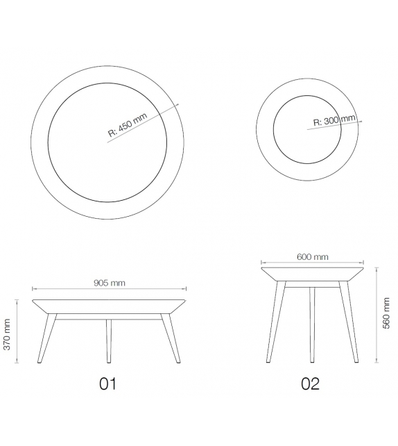 Iris Enne Coffe Table