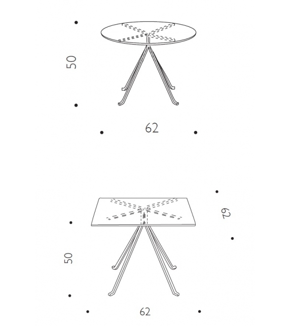 Cuginetto Driade Petit Table