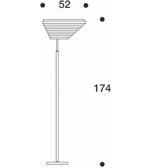 A805 Floor Lamp Artek