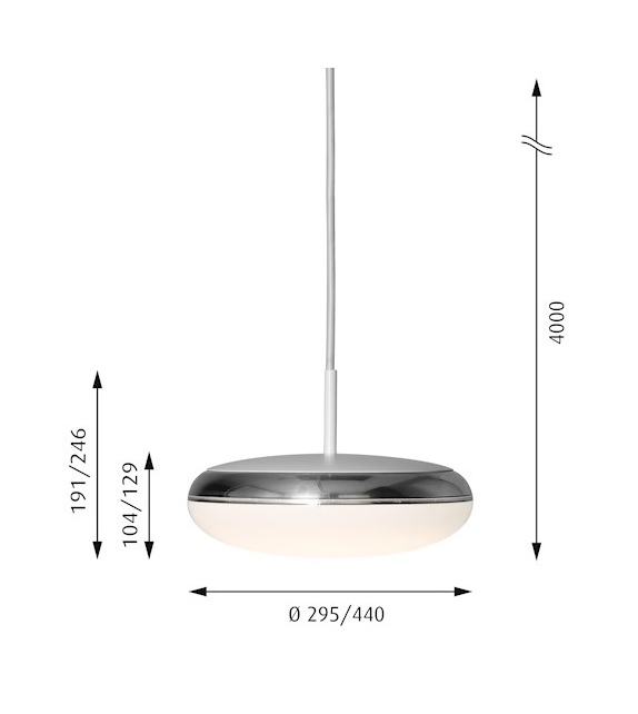 Silverback Suspended Louis Poulsen Lampada da Sospensione