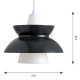Doo-Wop Louis Poulsen Suspension Lamp