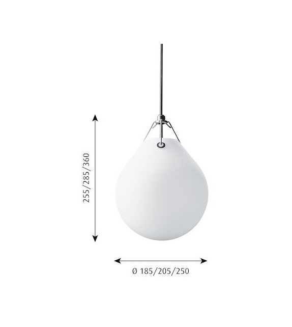 Moser Louis Poulsen Lámpara de Suspensión