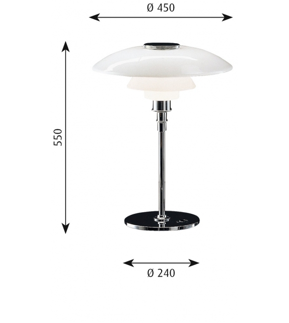 PH 4½-3½ Louis Poulsen Table Lamp