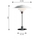 PH 4/3 Louis Poulsen Table Lamp