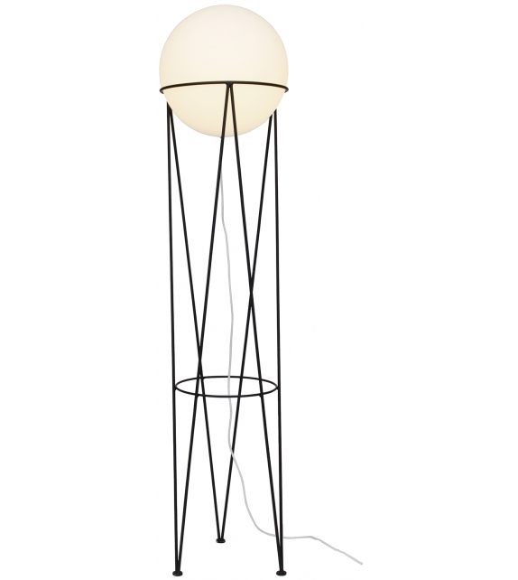 Structure and Globe Atelier Areti Floor Lamp