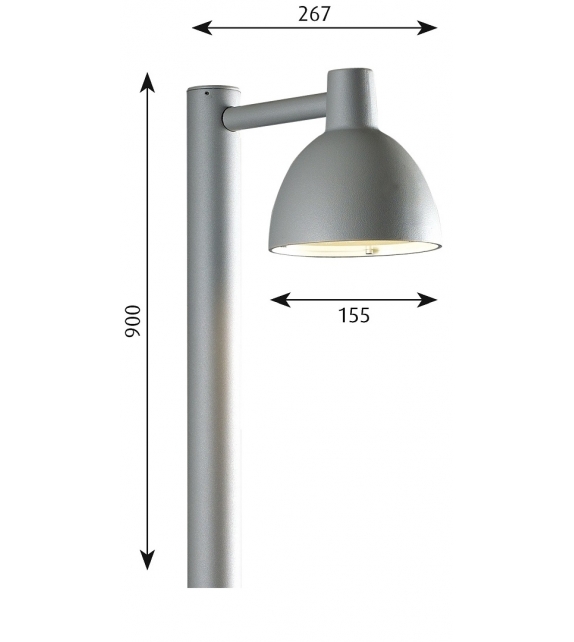 Toldbod 155 Bitte Louis Poulsen Floor Lamp