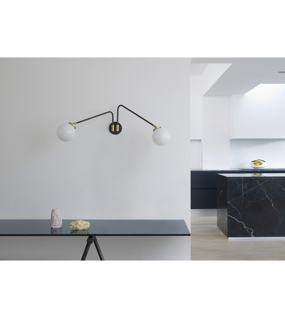 Array Twin Opal CTO Lighting Lámpara de Pared