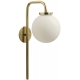 Big Bulb Opal CTO Lighting Lampada da Parete