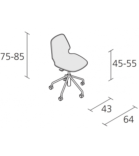 Tindari Studio - 519 Alias Chair