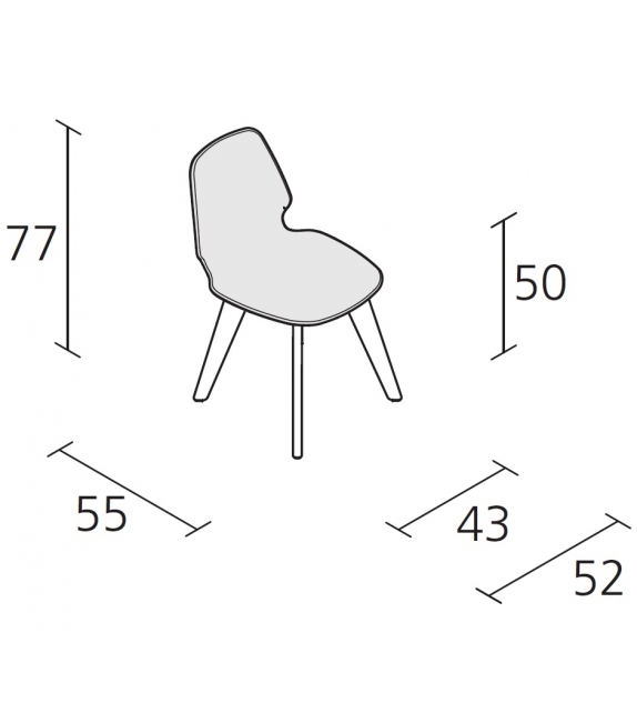 Tindari Wood - 571 Alias Chair