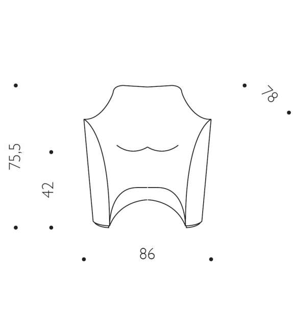 Tokyo-Pop Driade Sessel