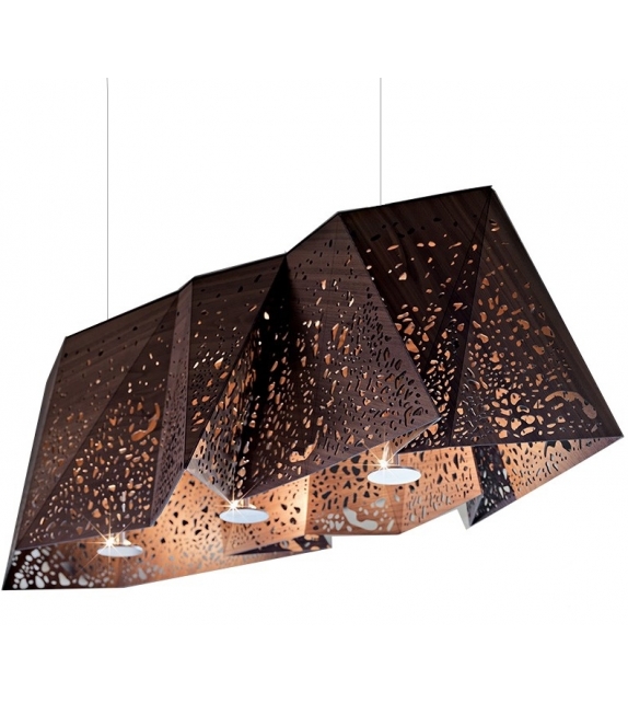 Plywood Chandelier Horm Lampadario