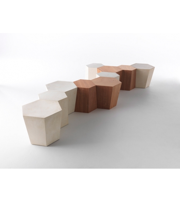Hexagon Horm Hocker