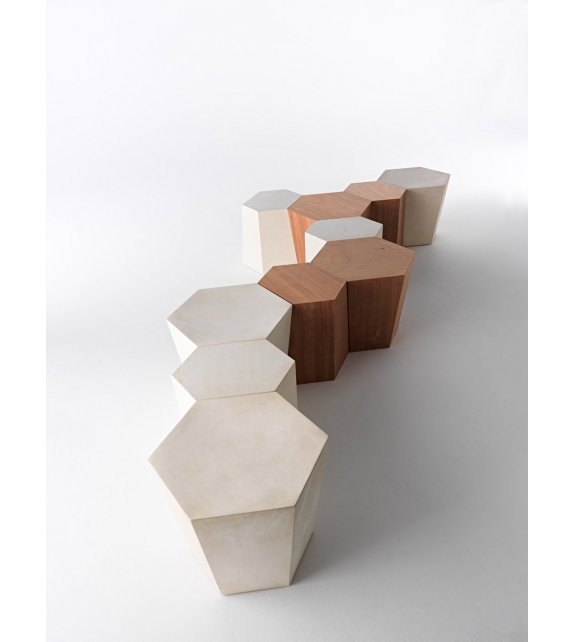 Hexagon Horm Hocker