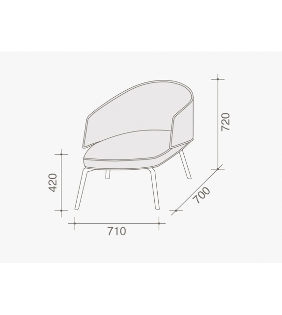 Bice Lema Fauteuil