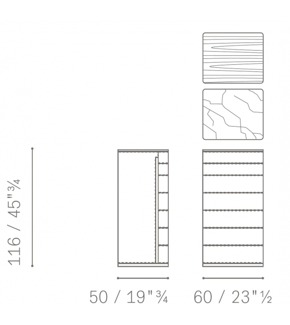 Fidelio Notte Poltrona Frau Settimino