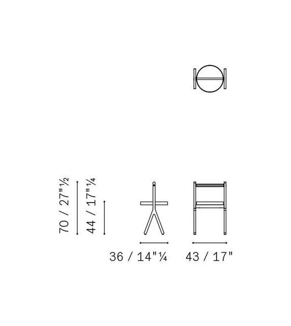 Ren Poltrona Frau Side Table