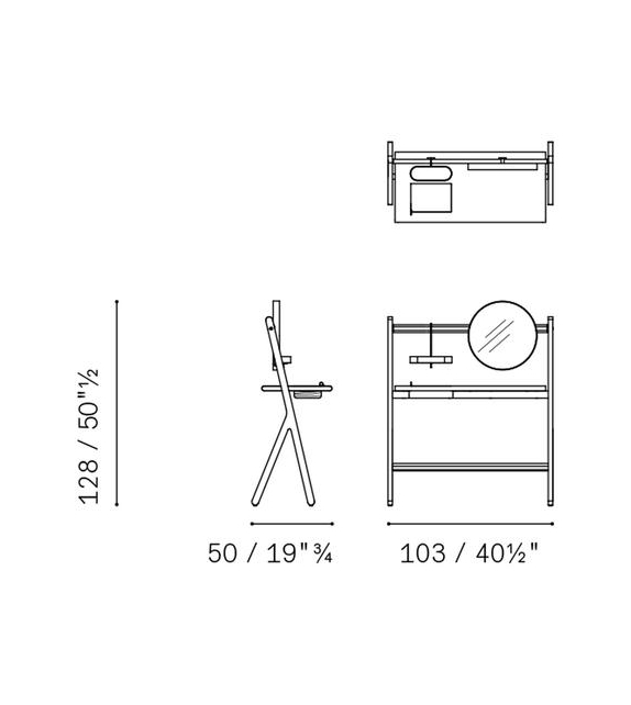 Ren Poltrona Frau Coiffeuse