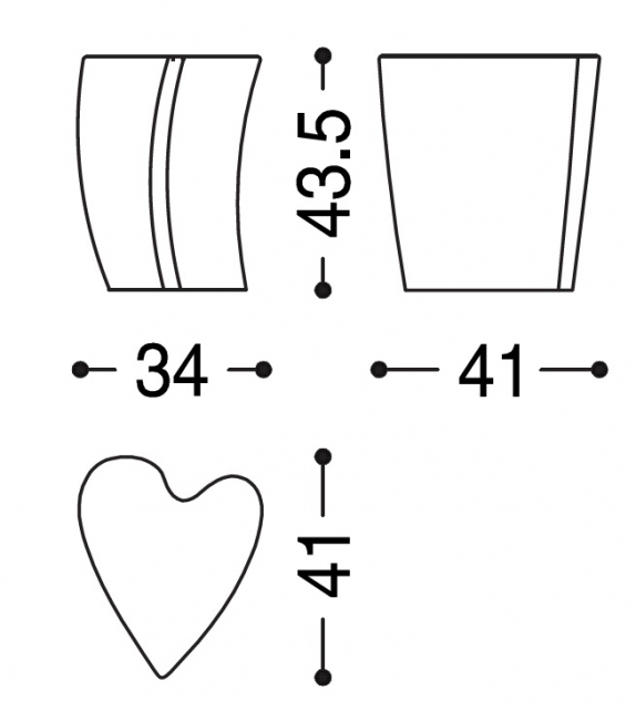 One Love Riva 1920 Sgabello