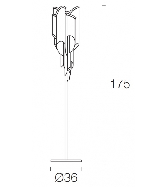 Stream Terzani Floor Lamp