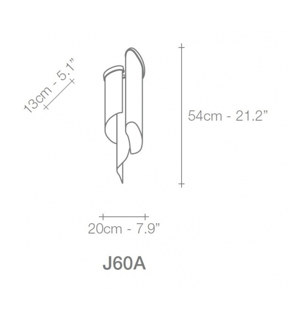 Stream Terzani Wall Lamp