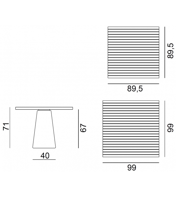 InOut 35 Gervasoni Table