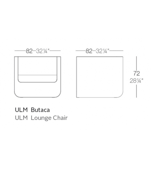 Ulm Vondom Lounge Chair