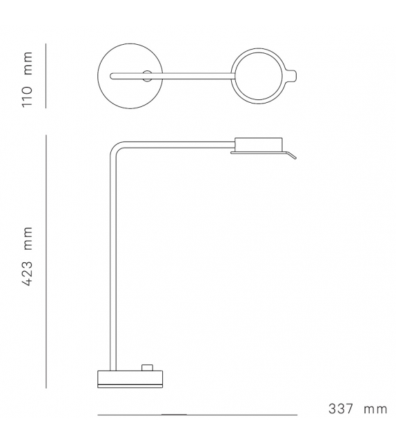 Chipperfield W102 Wastberg Lampe de Table