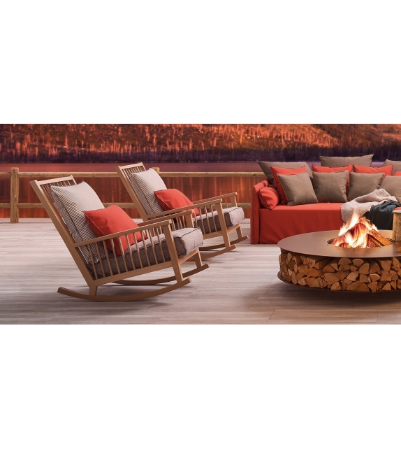 InOut 709 Gervasoni Rocking Armchair