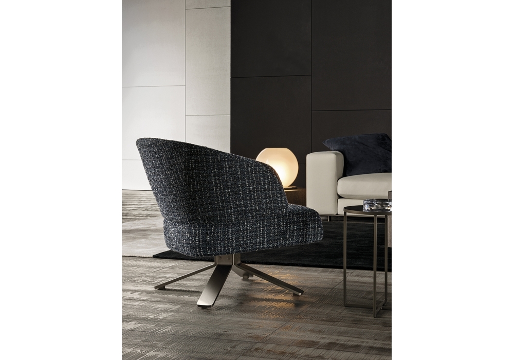 Creed Small Minotti Swivel Armchair Milia Shop