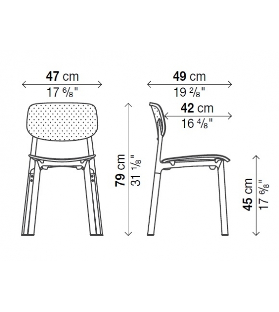 Colander Kristalia Chair
