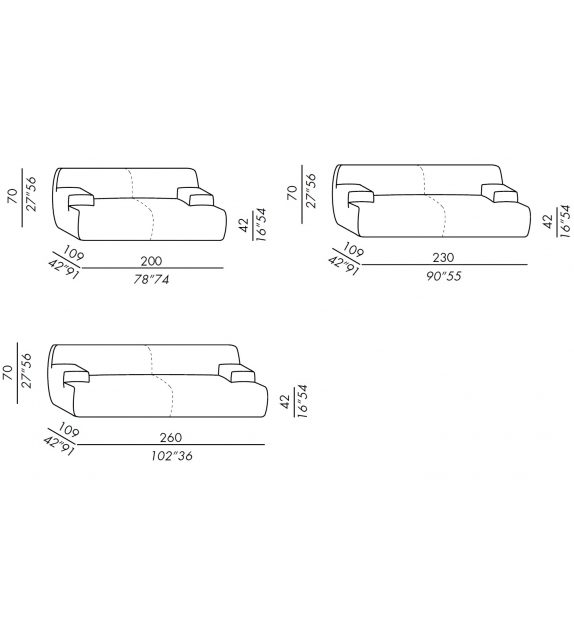 Norton Meridiani Sofa