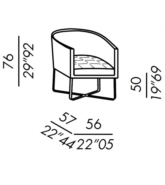 Lolyta Meridiani Chair