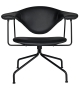 Masculo Lounge Gubi Silla con Base Giratoria