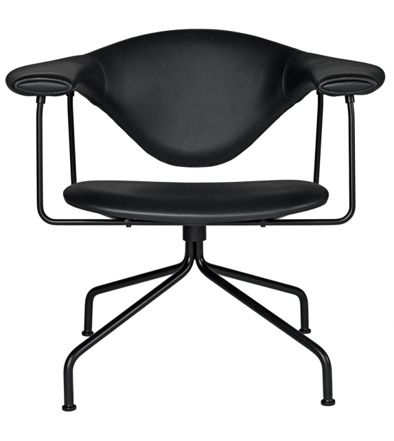 Masculo Lounge Gubi Silla con Base Giratoria